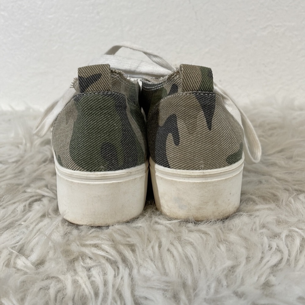 JELLYPOP COMFORT Green Camouflage Newstar Platform Sneaker Size 10 - Picture 6 of 14